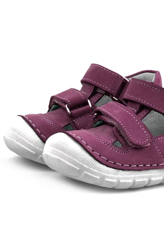 حذاء راكر بلس روبي المصنوع من الجلد الطبيعي باللون البنفسجي للصيف من فيرست ستيب - 7