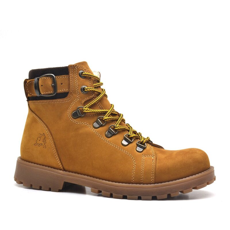 حذاء أطفال من جلد طبيعي من Rakerplus Griffon باللون الأصفر - Rakerplus