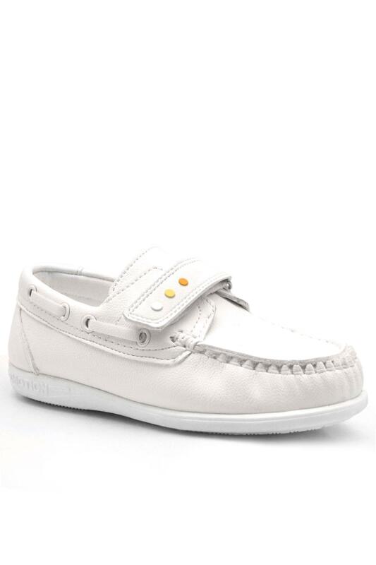 حذاء رياضي رجالي يومي للشباب من راكر بلاس فينيكس أوف وايت بشريط فيلكرو ملون وتفاصيل - 2