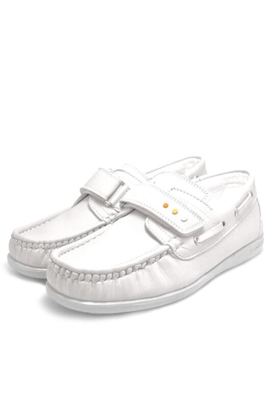 حذاء رياضي رجالي يومي للشباب من راكر بلاس فينيكس أوف وايت بشريط فيلكرو ملون وتفاصيل - 6