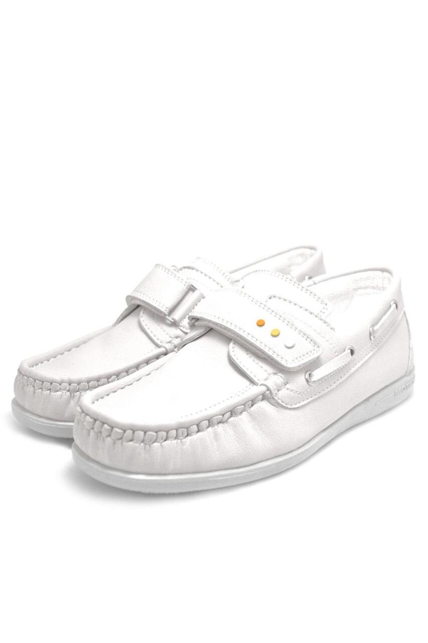 حذاء رياضي رجالي يومي للشباب من راكر بلاس فينيكس أوف وايت بشريط فيلكرو ملون وتفاصيل - 6