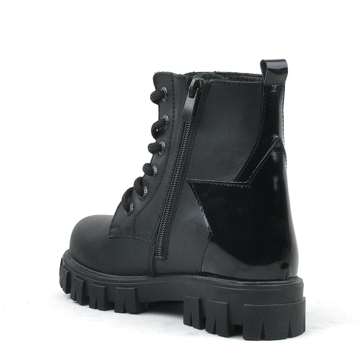 حذاء راكر بلاس بلاك ستار للبنات بتفاصيل - 3