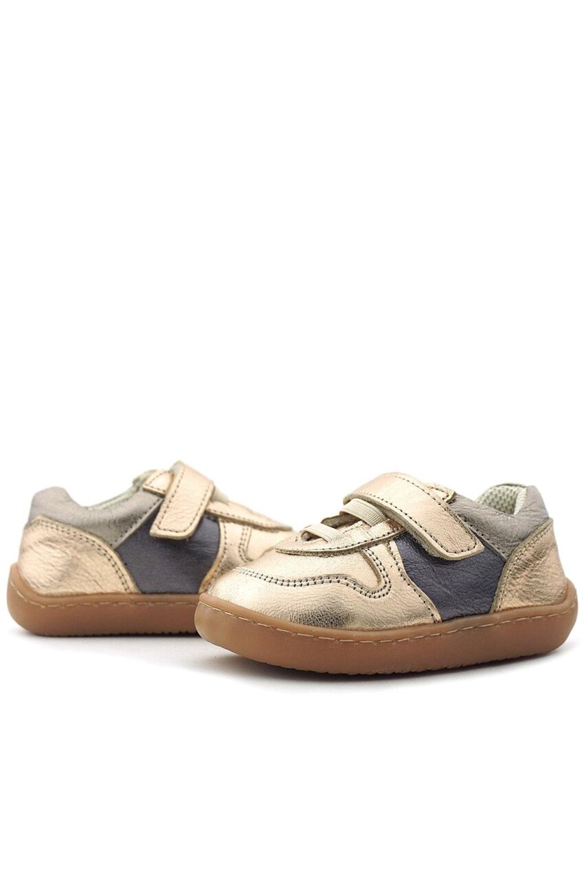 حذاء رياضي للأطفال من راكر بلس بوب مصنوع من الجلد الطبيعي ومزود بشريط فيلكرو مطاطي - 8