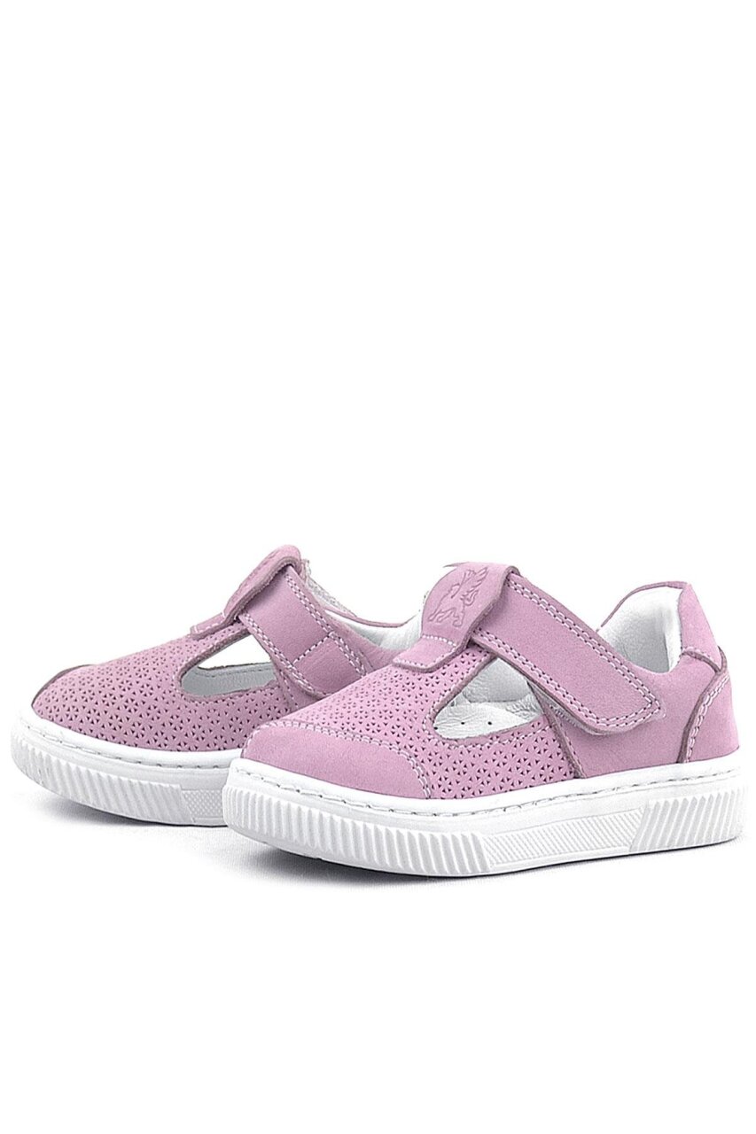 Rakerplus Bheem Hakiki Deri Pudra Cırtlı Bebek Sneaker Sandalet - 2
