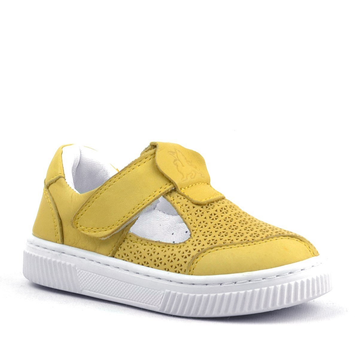 Rakerplus Bheem Hakiki Deri Sarı Cırtlı Bebek Sneaker Sandalet - 2