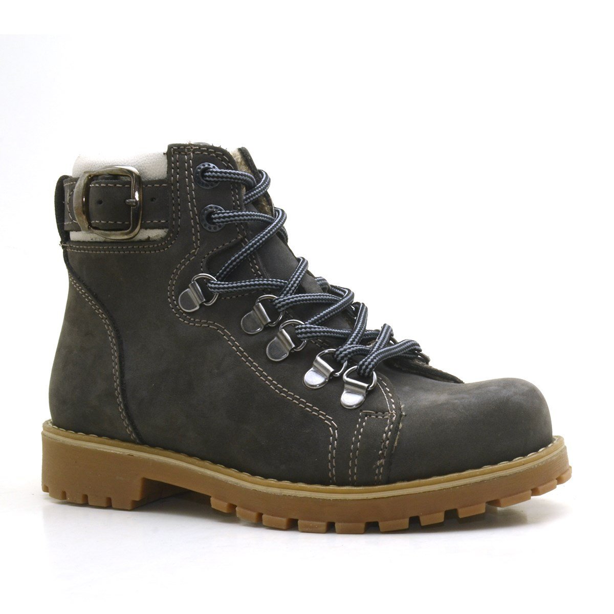 Rakerplus Griffon Hakiki Deri Fermuarlı Kışlık Unisex Çocuk Bot - 1