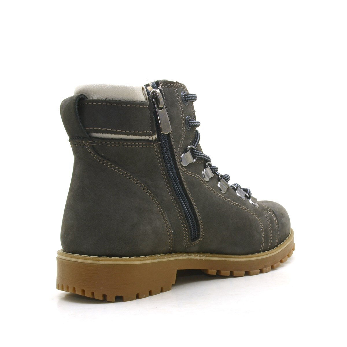 Rakerplus Griffon Hakiki Deri Fermuarlı Kışlık Unisex Çocuk Bot - 3