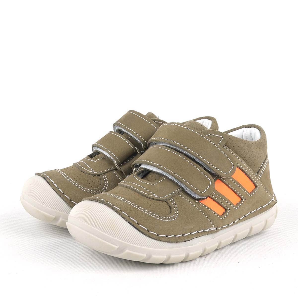 Rakerplus Grizzy Hakiki Deri Haki İlk Adım Unisex Bebek Ayakkabısı - 3