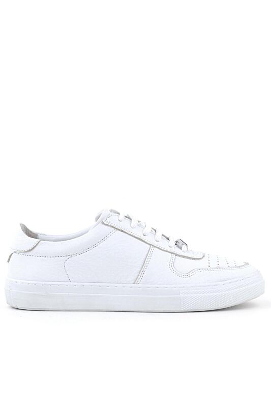 Rakerplus Hakiki Deri Beyaz Kız Çocuk Günlük Sneaker Ayakkabı - 2