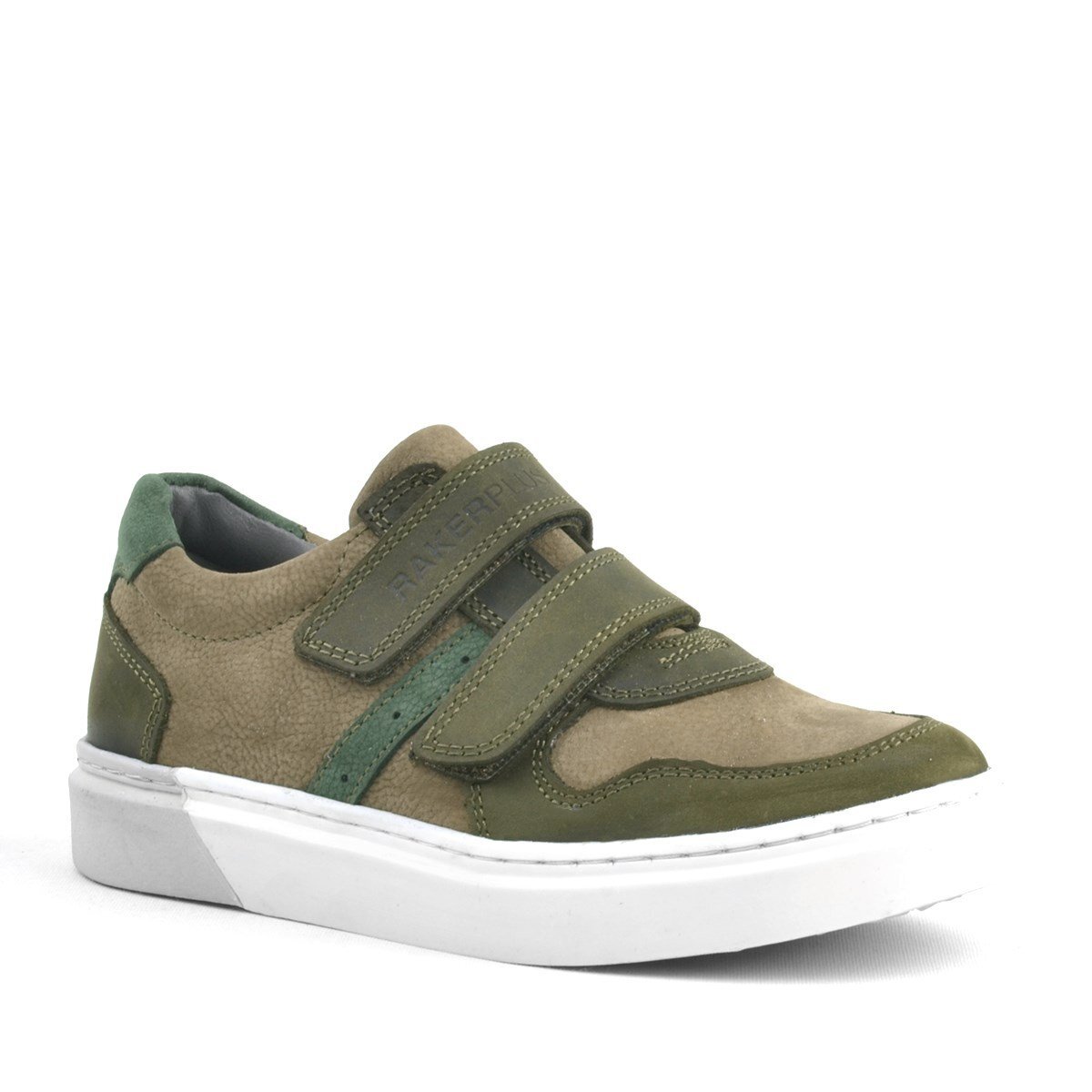 Rakerplus Hakiki Deri Haki Cırtlı Erkek Çocuk Sneaker - 1