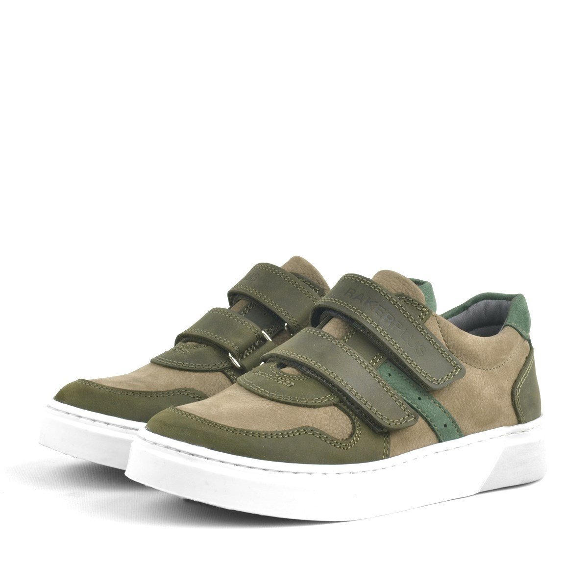 Rakerplus Hakiki Deri Haki Cırtlı Erkek Çocuk Sneaker - 3