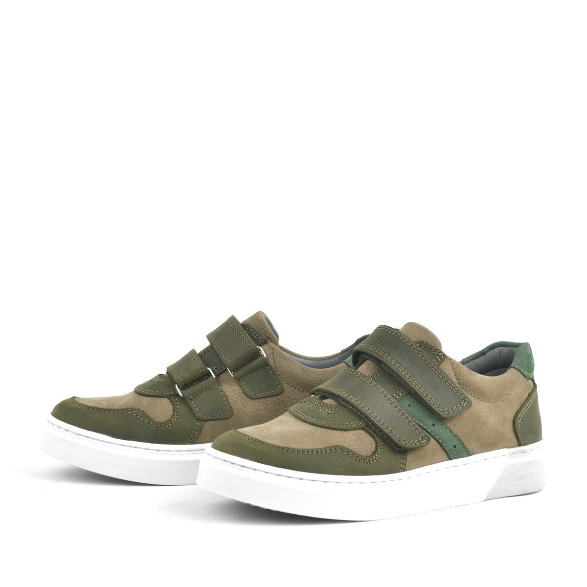 Rakerplus Hakiki Deri Haki Cırtlı Erkek Çocuk Sneaker - 4
