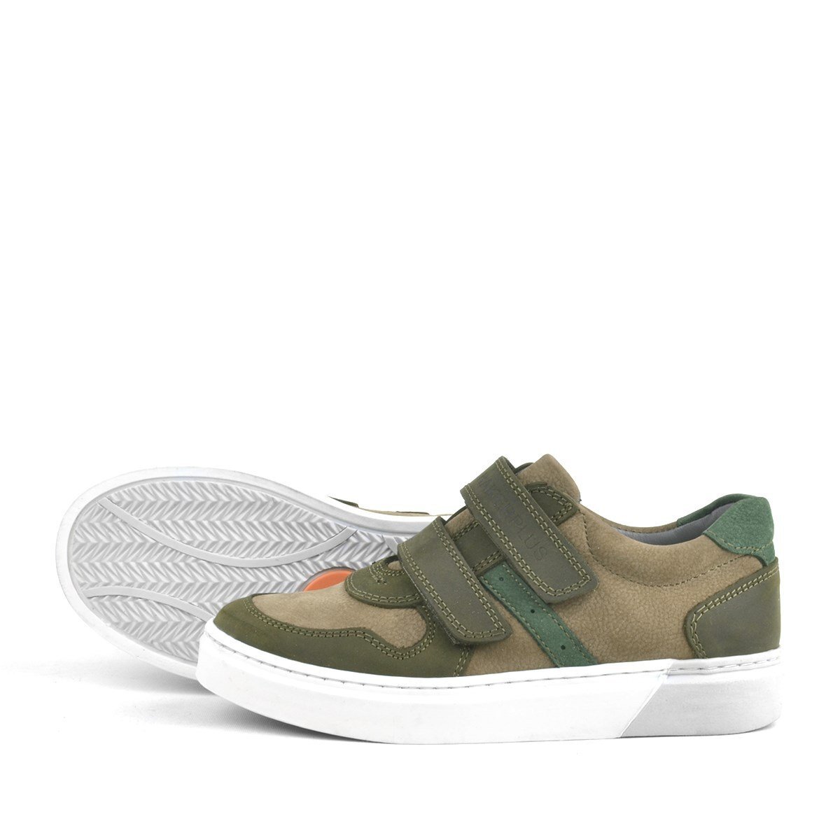 Rakerplus Hakiki Deri Haki Cırtlı Erkek Çocuk Sneaker - 5