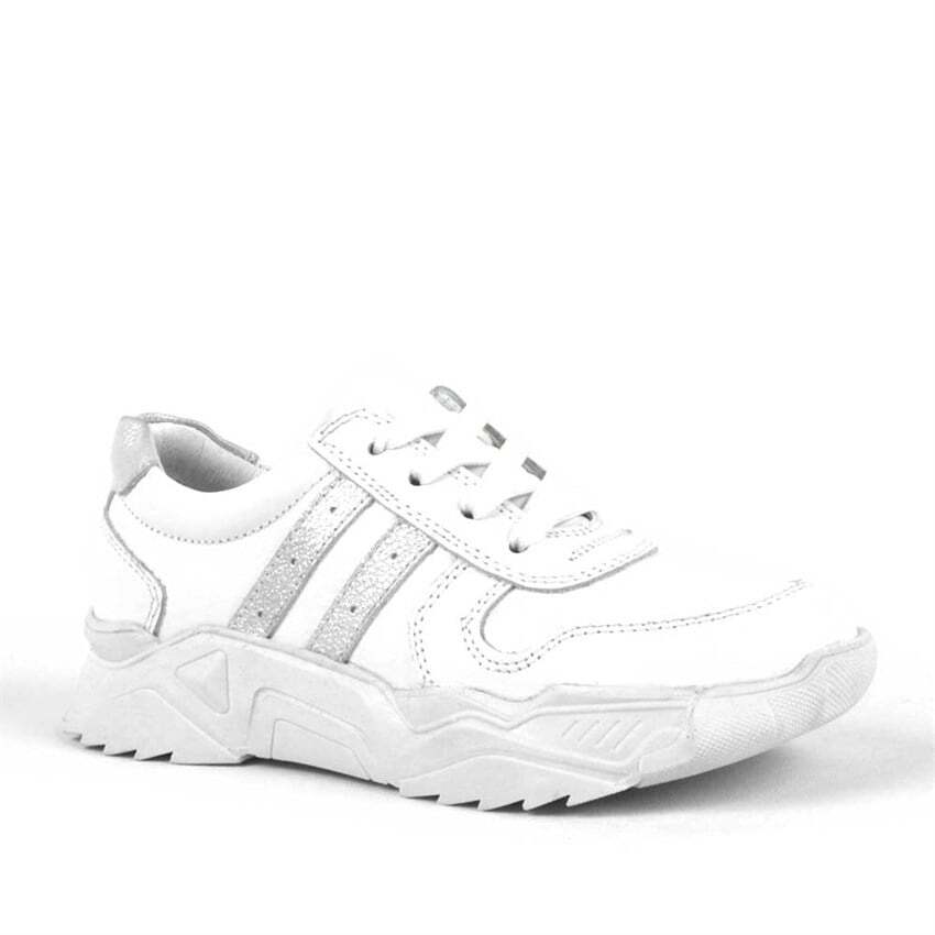 Rakerplus Hakiki Deri Kız Çocuk Sneakers Ayakkabı - 1