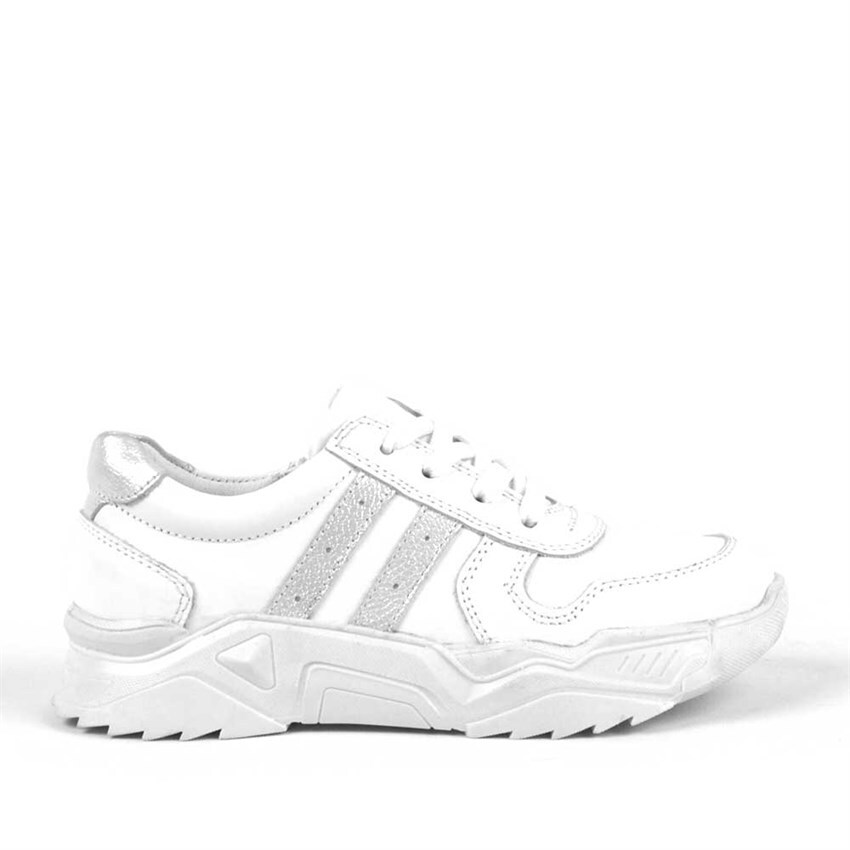 Rakerplus Hakiki Deri Kız Çocuk Sneakers Ayakkabı - 2
