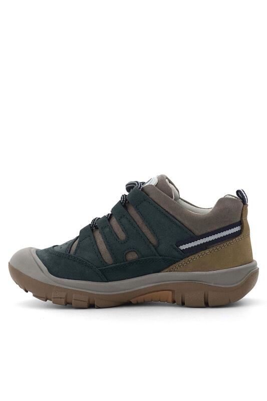 Rakerplus Hakiki Deri Lacivert Kum Bağcıklı Çocuk Outdoor Ayakkabı - 5