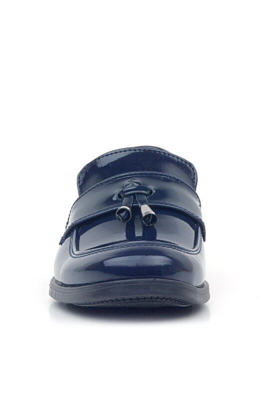 Rakerplus Loafer Lacivert Rugan Erkek Klasik Çocuk Ayakkabı - 3