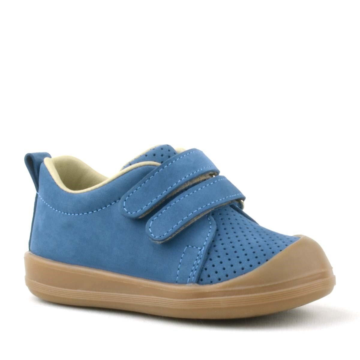 Rakerplus Sonic Hakiki Deri Lacivert Cırtlı Anatomik Bebek Spor Ayakkabı Sneaker - 2