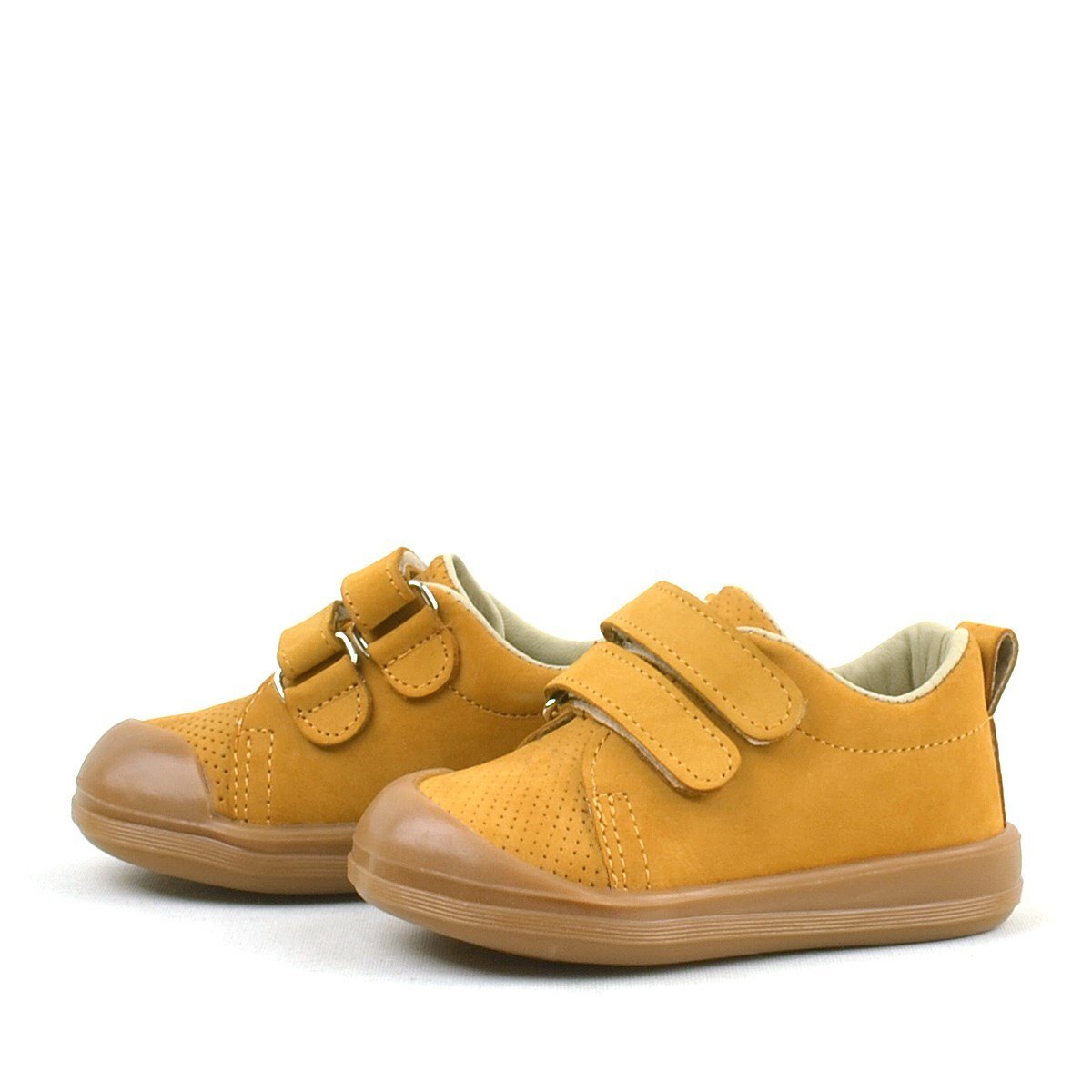 Rakerplus Sonic Hakiki Deri Taba Cırtlı Anatomik Bebek Spor Ayakkabı Sneaker - 5