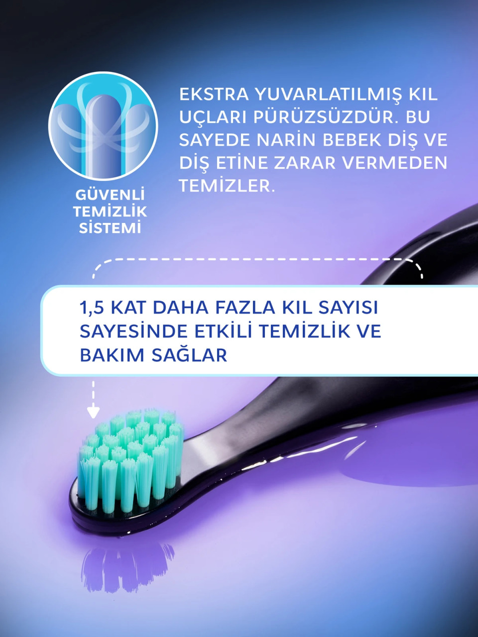 فرشاة أسنان R.O.C.S.Baby نيون فائقة النعومة للأطفال من عمر 0 ​​إلى 3 سنوات - 3