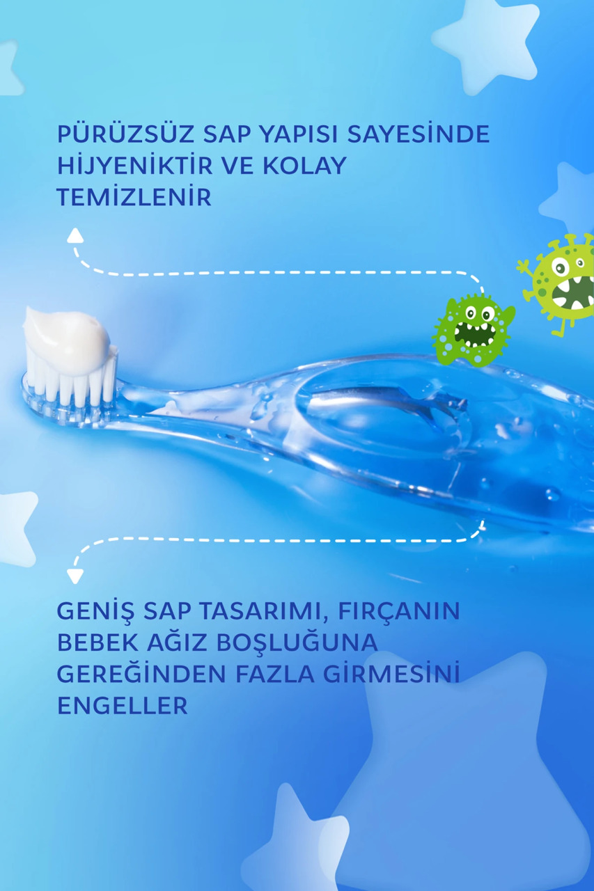 فرشاة أسنان R.O.C.S. للأطفال فائقة النعومة من عمر 0 ​​إلى 3 سنوات - 4