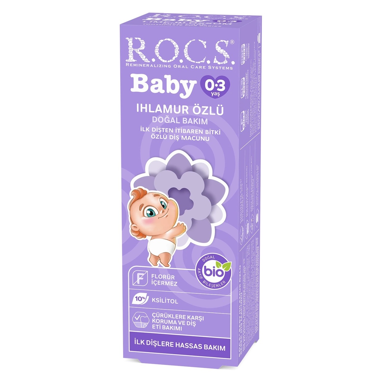 R.O.C.S.Baby Diş Macunu 0-3 Yaş 35 ml Ihlamur - 1