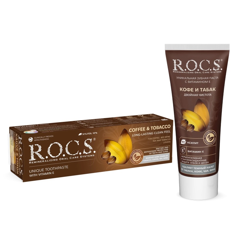 R.O.C.S.Kahve ve Tütün Lekelerine Karşı Diş Macunu 60ml - 3