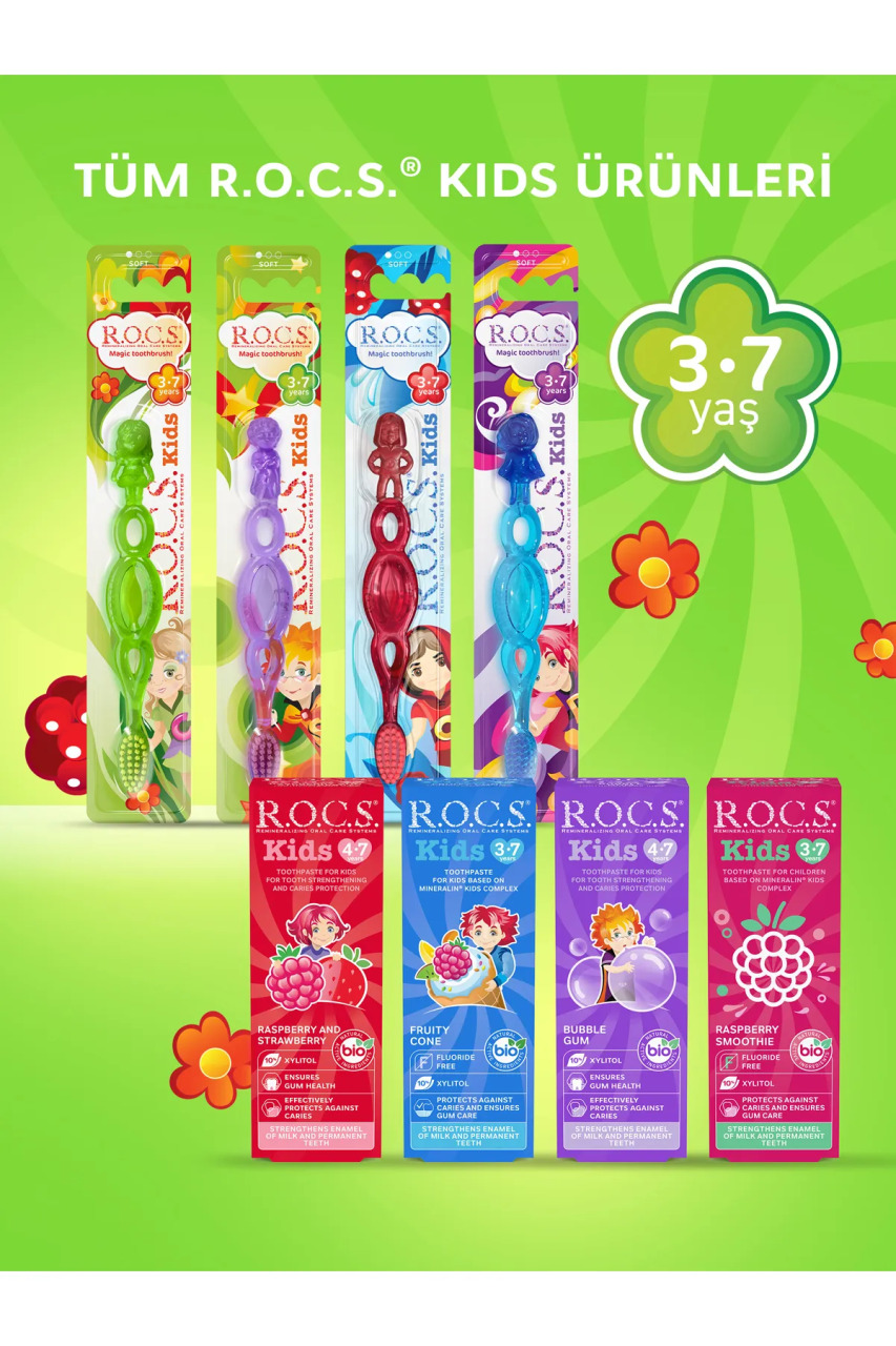 R.O.C.S.Kids Ekstra Soft Diş Fırçası 3-7 Yaş - 1
