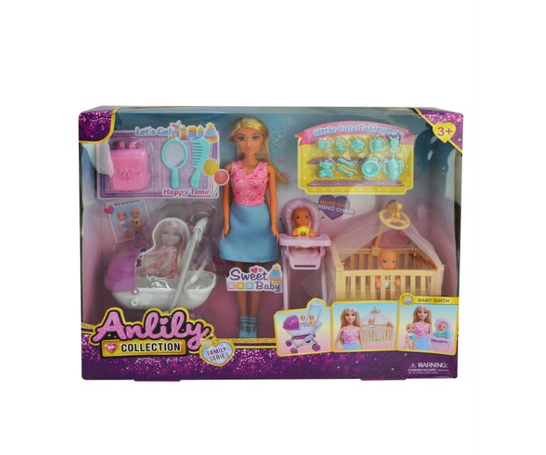 Seher Anlily Bakım Setli Bebek - 1