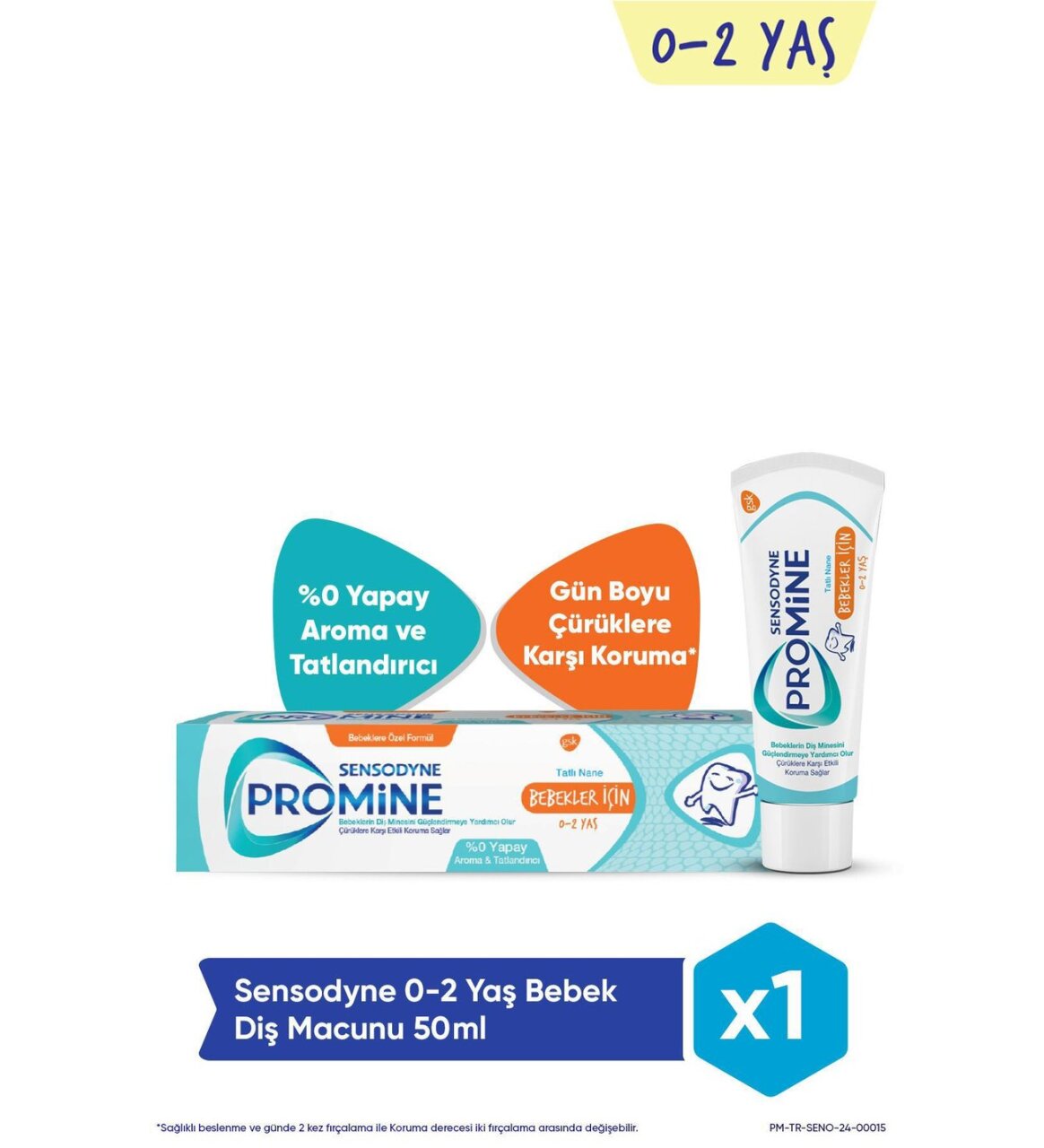 Sensodyne Promine Bebekler İçin Diş Macunu 0-2 Yaş - 2