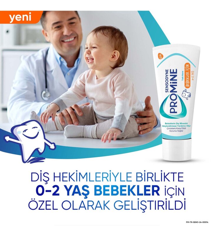 Sensodyne Promine Bebekler İçin Diş Macunu 0-2 Yaş - 3