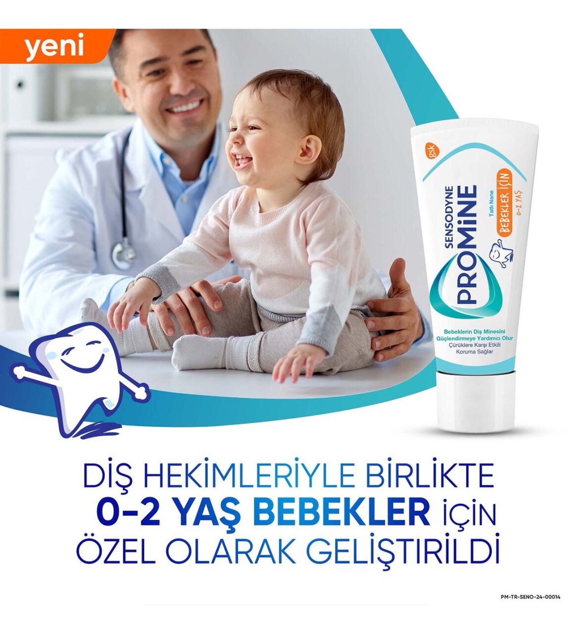 Sensodyne Promine Bebekler İçin Diş Macunu 0-2 Yaş - 3