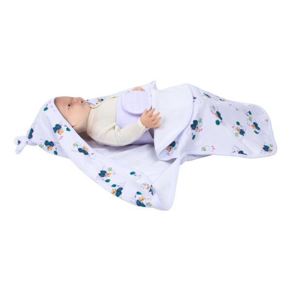 Sevi Bebe İnterlok Bel Koruyuculu Kundak ART-558 Arabalı Ayı - 2