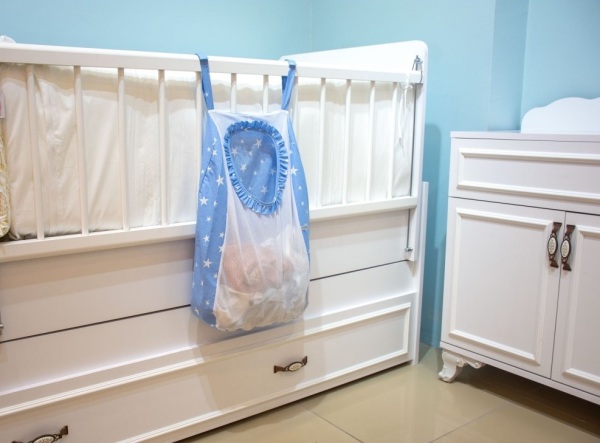 حقيبة غسيل الملابس المتسخة ART-83 من سيفي بيبي، نجمة زرقاء - 5