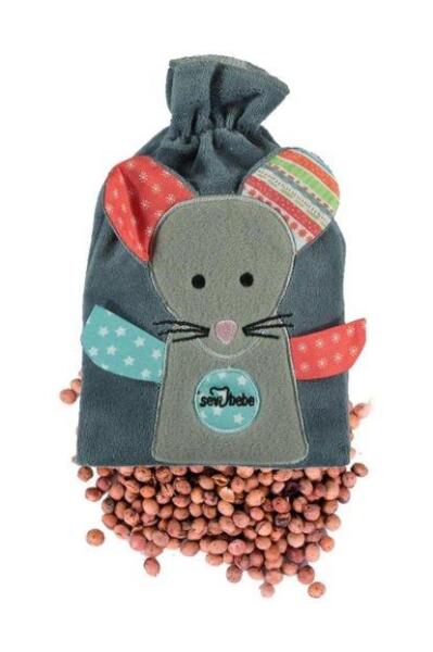 وسادة بذور الكرز من سيفي بيبي كارمينيتيف ART-687 رمادية - 2