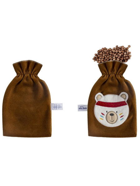 وسادة سيفي بيبي كارمينيتيف ببذور الكرز ART-687 قهوة - Sevi Bebe