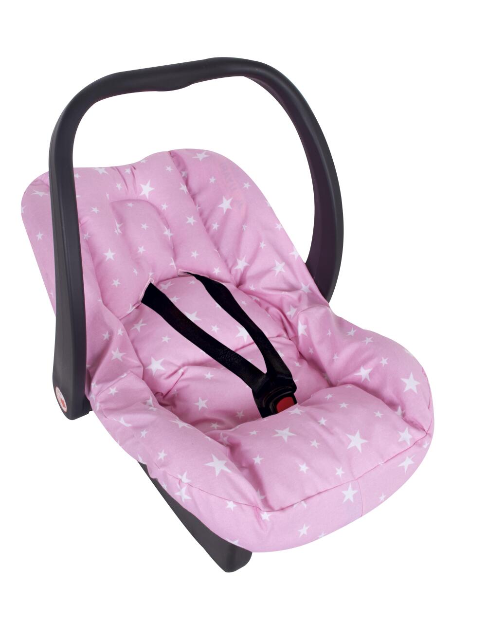 Sevi Bebe Bel Destekli Ana Kucağı Örtüsü ART-61 Pembe Yıldız - 1
