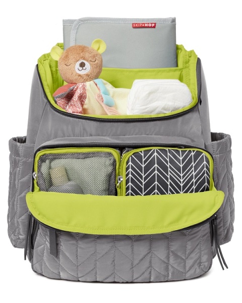 حقيبة ظهر جيرسي سكيب هوب باللون الرمادي - 5