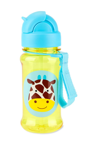 زجاجة مياه تريتان سترو من سكيب هوب على شكل زرافة - 2