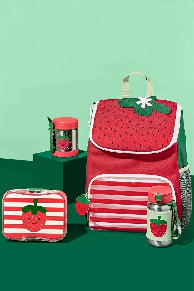 ترمس سكيب هوب زوو من الفولاذ المقاوم للصدأ 325 مل بنكهة الفراولة - 5