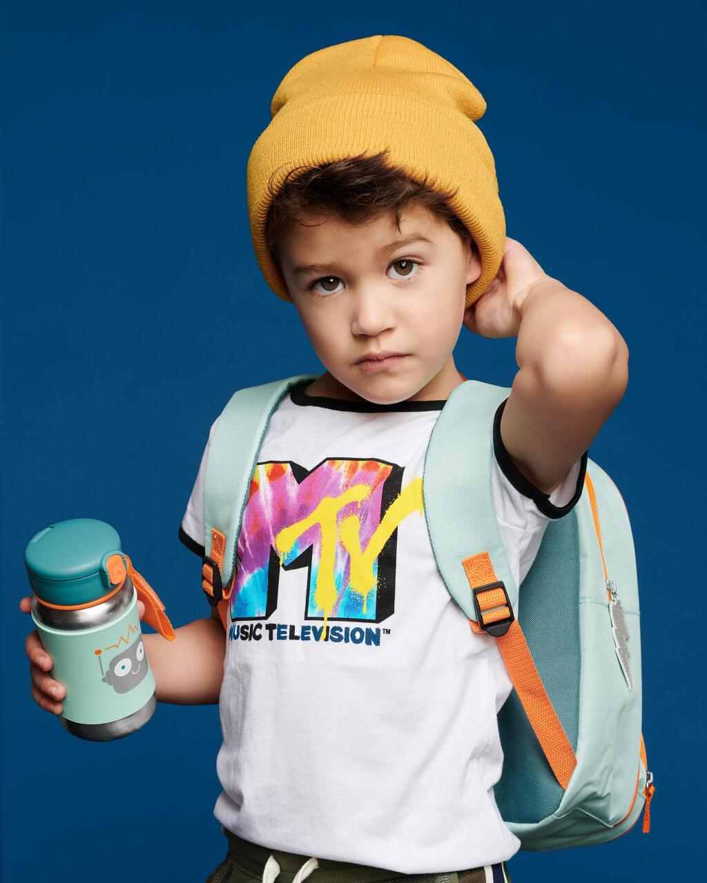 زجاجة مياه سكيب هوب زوو من الفولاذ المقاوم للصدأ مع شفاطة 350 مل روبوت - 4