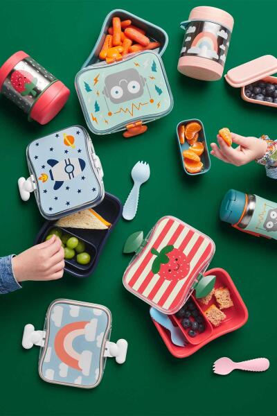 ترمس سكيب هوب زوو من الفولاذ المقاوم للصدأ 325 مل قوس قزح - 4