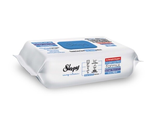 منشفة تنظيف الأسطح المضافة من Sleepy Bleach، 100 قطعة - 2