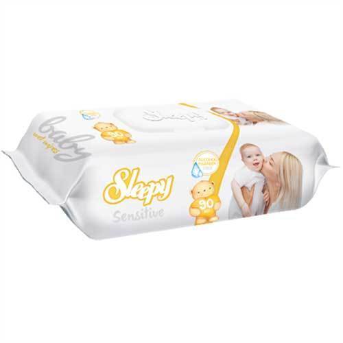 Sleepy Sensitive Islak Havlu Mendil 90 Adet - 1