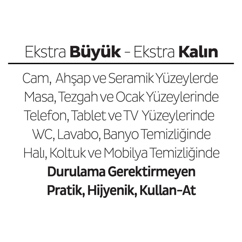 Sleepy Yüzey Temizlik Havlusu 100 Adet Orkide - 5