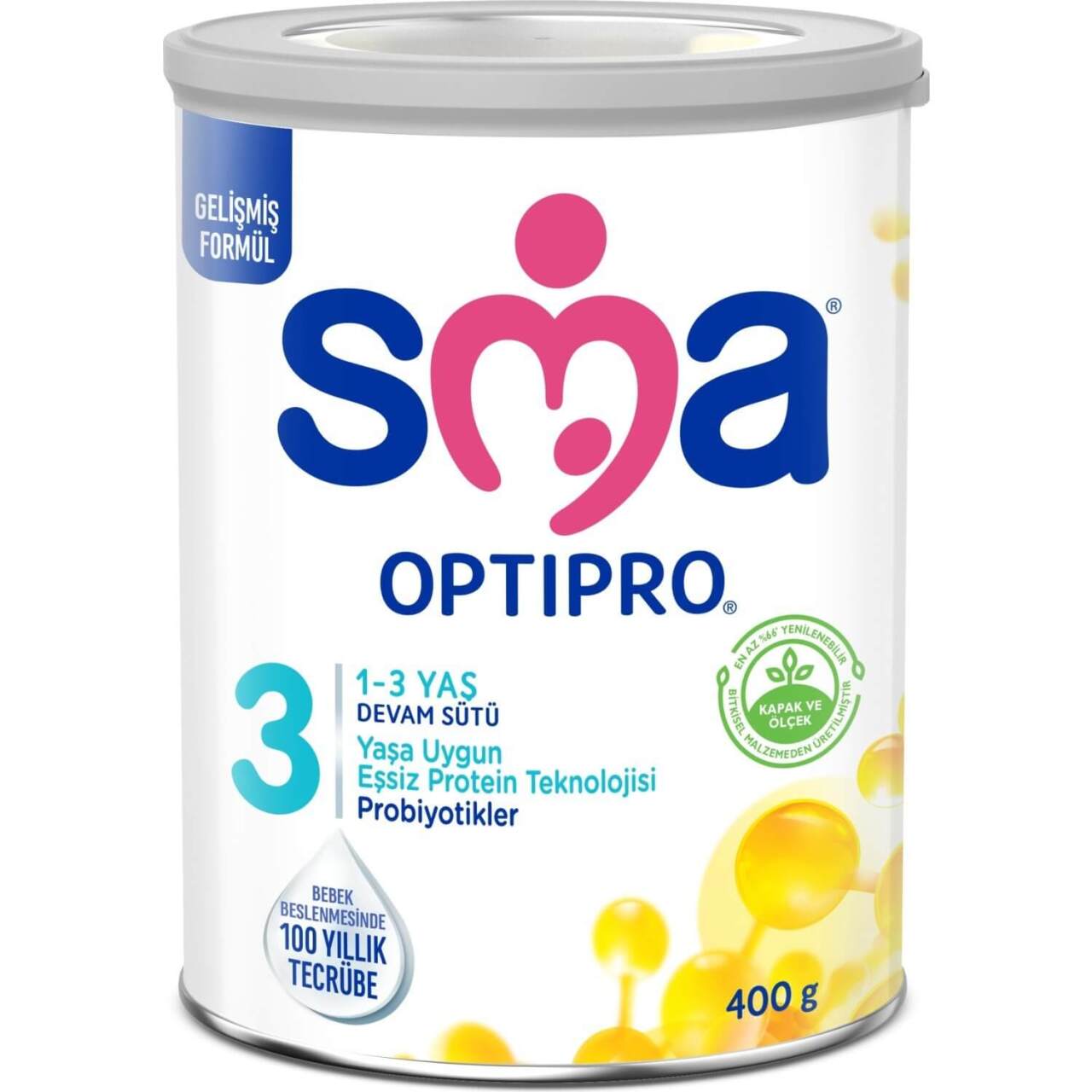 SMA Optipro Probiyotik 3 Bebek Devam Sütü 1-3 Yaş 400 Gr - 1