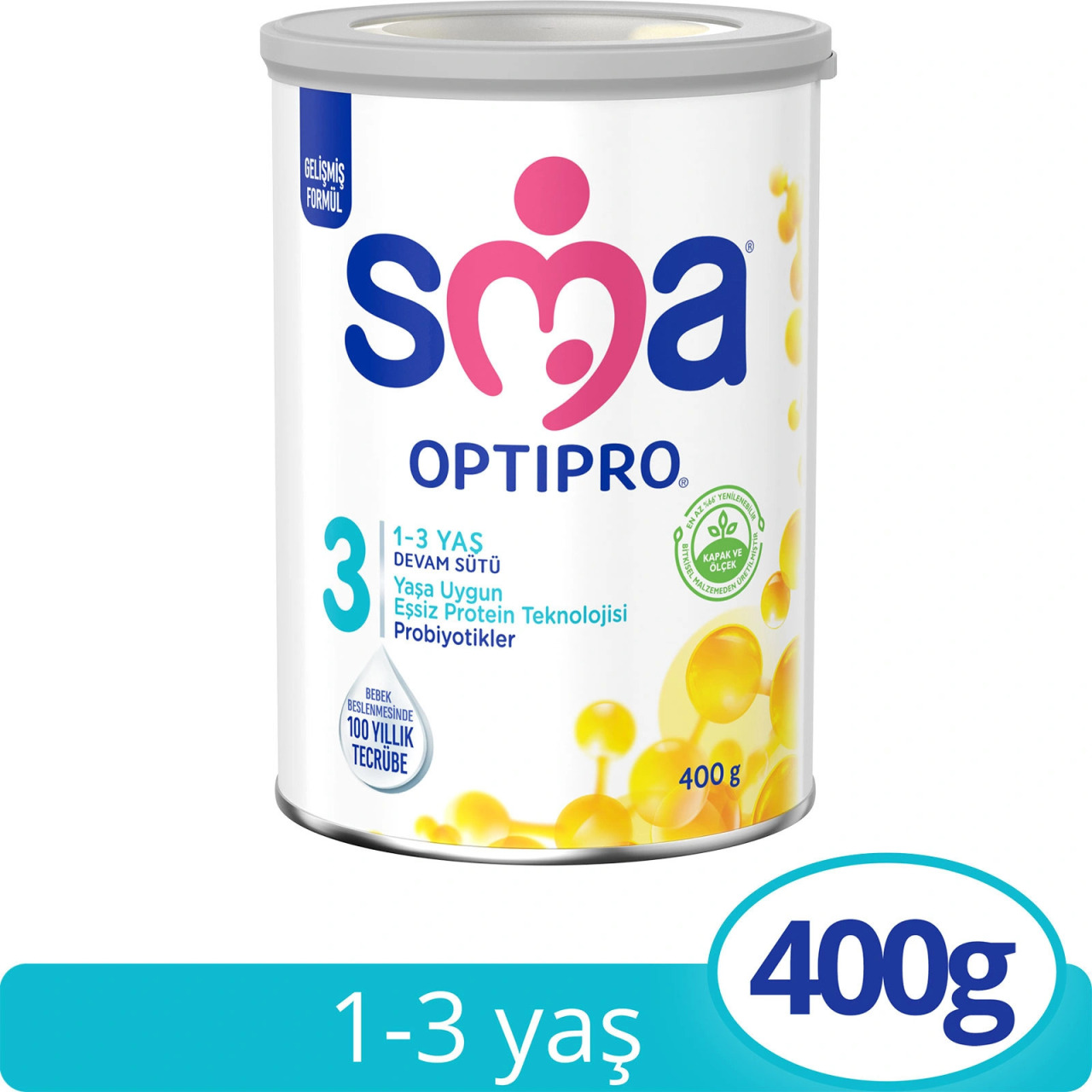 SMA Optipro Probiyotik 3 Bebek Devam Sütü 1-3 Yaş 400 Gr - 2