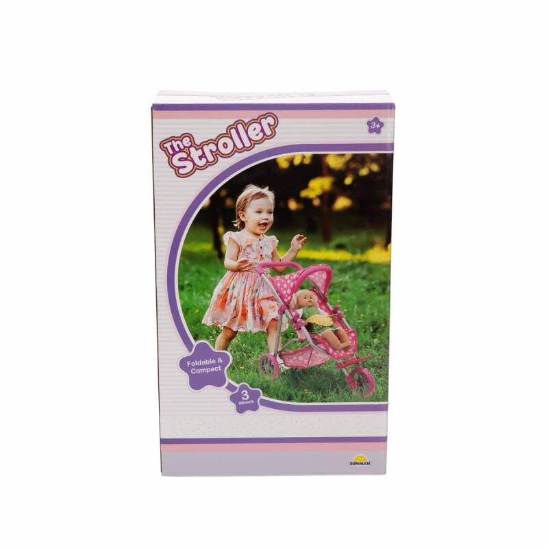 Sunman 3 Tekerlekli Metal Puset S0000663 - 2
