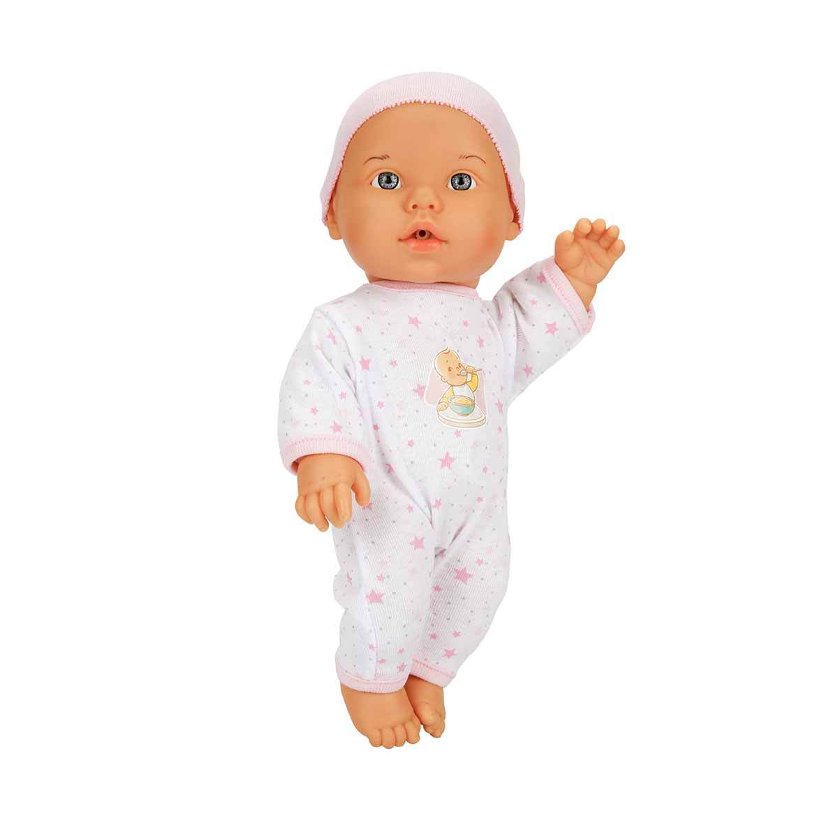 Sunman Bebelou Yemek Zamanı Sesli Bebek Seti 35 Cm 30021 - 5