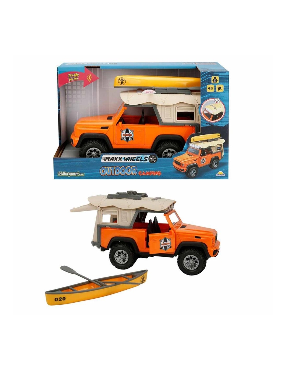 Sunman Sesli ve Işıklı Kamp Aracı - 3
